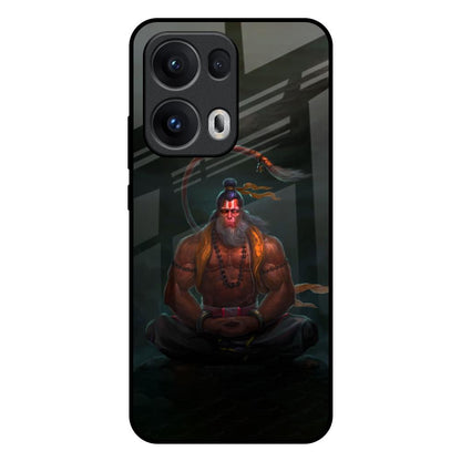 Lord Hanuman Animated Oppo Reno13 Pro 5G Glass Back Cover Online