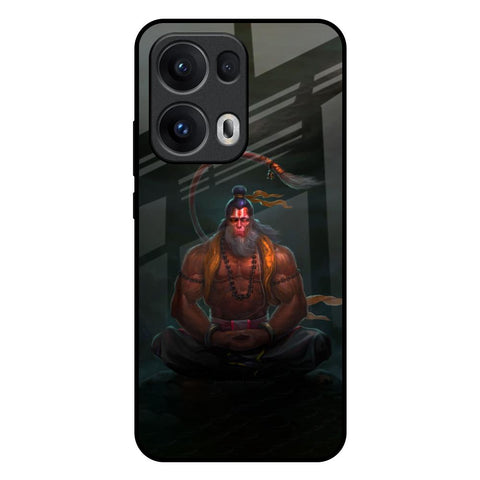Lord Hanuman Animated Oppo Reno13 Pro 5G Glass Back Cover Online