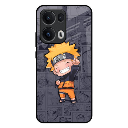 Orange Chubby Oppo Reno13 Pro 5G Glass Back Cover Online