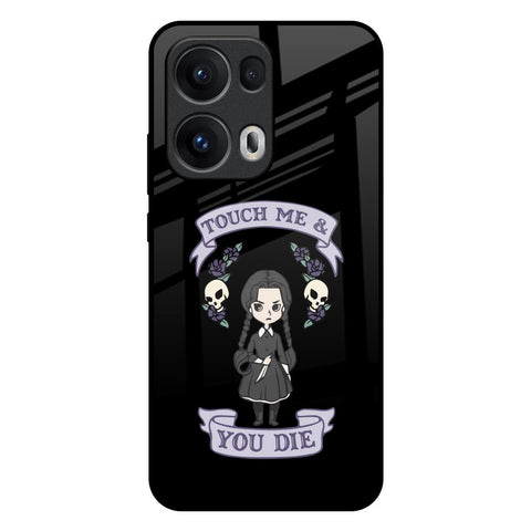 Touch Me & You Die Oppo Reno13 Pro 5G Glass Back Cover Online
