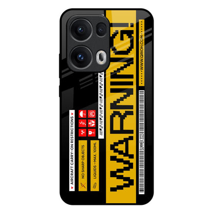 Aircraft Warning Oppo Reno13 Pro 5G Glass Back Cover Online