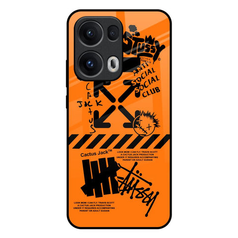 Anti Social Club Oppo Reno13 Pro 5G Glass Back Cover Online