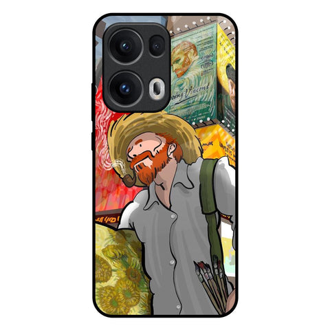 Loving Vincent Oppo Reno13 Pro 5G Glass Back Cover Online