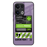 Run & Freedom Oppo Reno13 Pro 5G Glass Back Cover Online