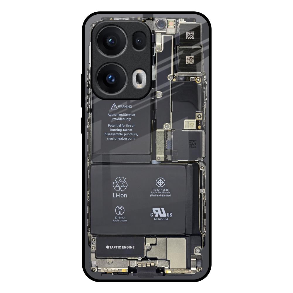 Skeleton Inside Oppo Reno13 Pro 5G Glass Back Cover Online
