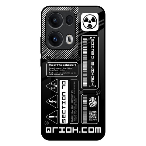 Futuristic Art Oppo Reno13 Pro 5G Glass Back Cover Online
