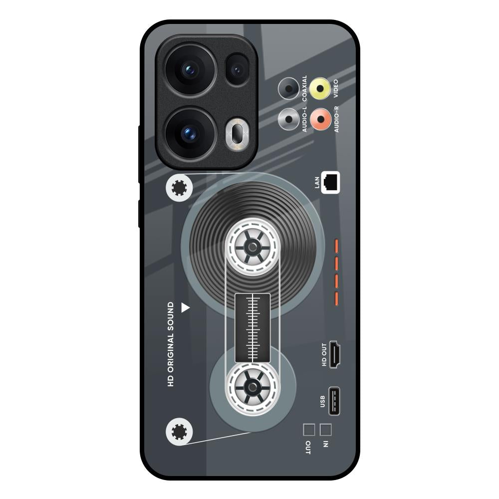Retro Recorder Oppo Reno13 Pro 5G Glass Back Cover Online