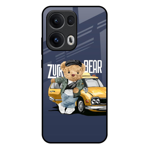 Adventurous Bear Oppo Reno13 Pro 5G Glass Back Cover Online