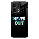 Never Quit Oppo Reno13 Pro 5G Glass Back Cover Online