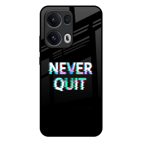 Never Quit Oppo Reno13 Pro 5G Glass Back Cover Online
