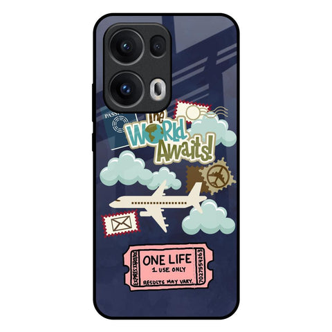 Tour The World Oppo Reno13 Pro 5G Glass Back Cover Online