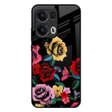 Floral Decorative Oppo Reno13 Pro 5G Glass Back Cover Online