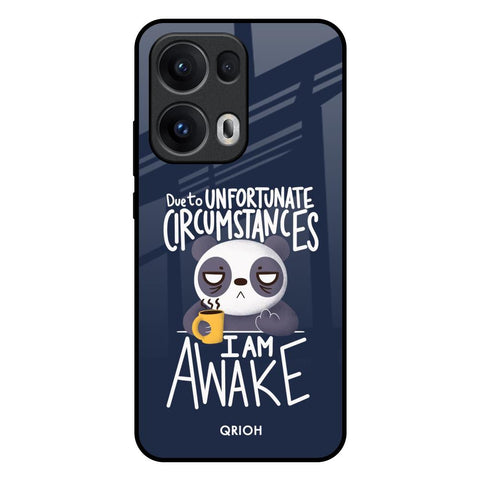 Struggling Panda Oppo Reno13 Pro 5G Glass Back Cover Online