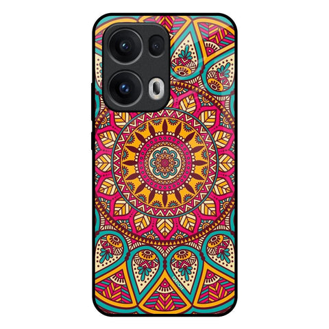 Elegant Mandala Oppo Reno13 Pro 5G Glass Back Cover Online