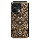 Luxury Mandala Oppo Reno13 Pro 5G Glass Back Cover Online