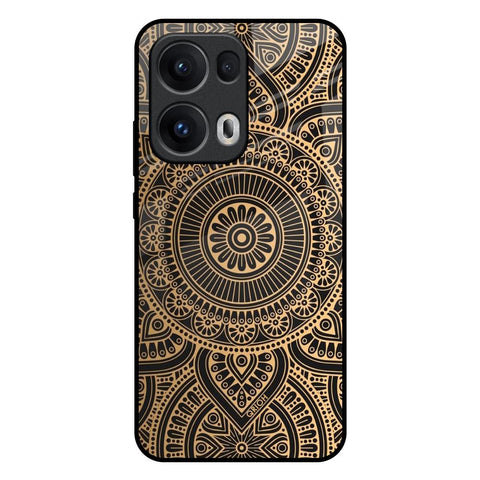 Luxury Mandala Oppo Reno13 Pro 5G Glass Back Cover Online