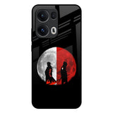 Anime Red Moon Oppo Reno13 Pro 5G Glass Back Cover Online