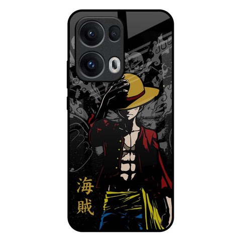 Dark Luffy Oppo Reno13 Pro 5G Glass Back Cover Online