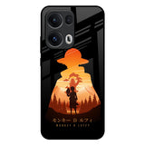 Luffy One Piece Oppo Reno13 Pro 5G Glass Back Cover Online