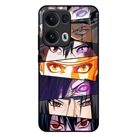 Anime Eyes Oppo Reno13 Pro 5G Glass Back Cover Online
