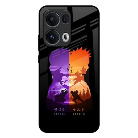 Minimalist Anime Oppo Reno13 Pro 5G Glass Back Cover Online