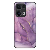 Purple Gold Marble Oppo Reno13 Pro 5G Glass Back Cover Online
