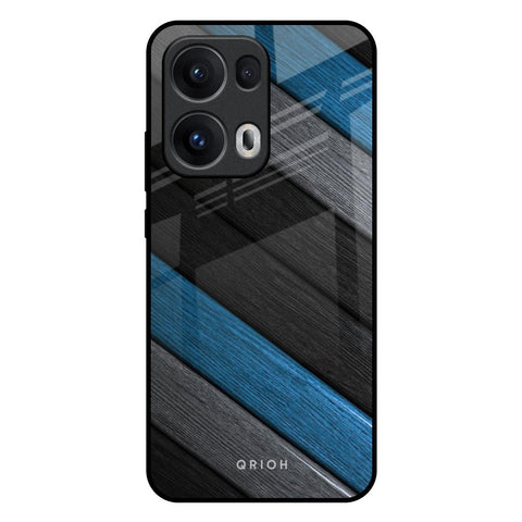 Multicolor Wooden Effect Oppo Reno13 Pro 5G Glass Back Cover Online