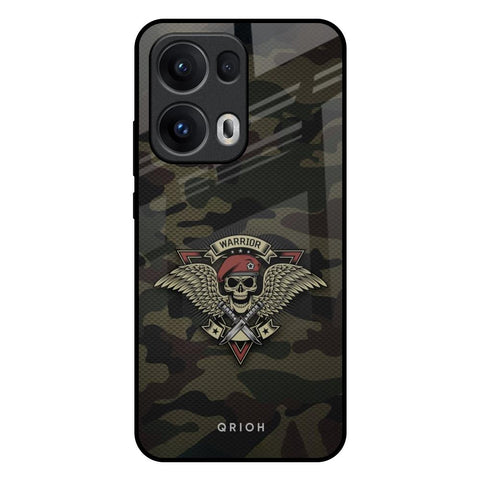 Army Warrior Oppo Reno13 Pro 5G Glass Back Cover Online
