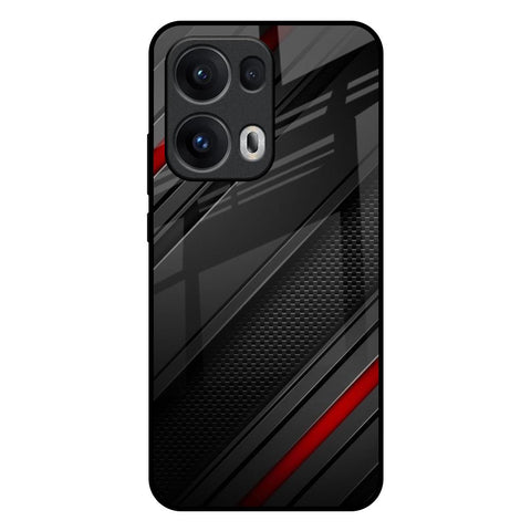 Modern Abstract Oppo Reno13 Pro 5G Glass Back Cover Online
