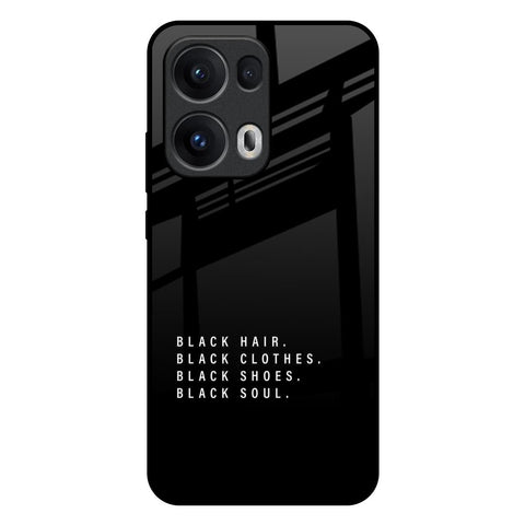 Black Soul Oppo Reno13 Pro 5G Glass Back Cover Online