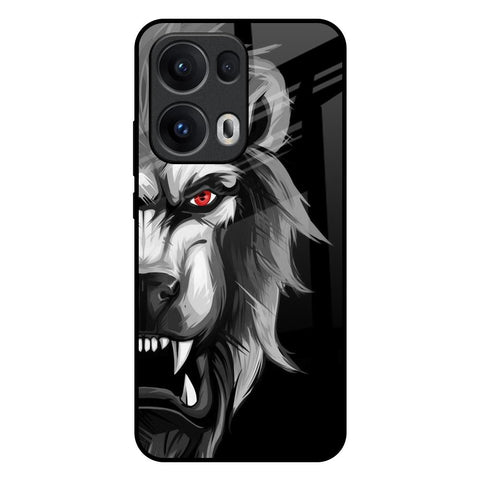Wild Lion Oppo Reno13 Pro 5G Glass Back Cover Online