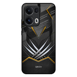 Black Warrior Oppo Reno13 Pro 5G Glass Back Cover Online