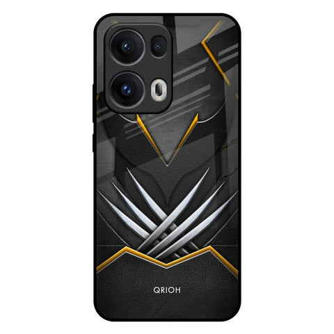Black Warrior Oppo Reno13 Pro 5G Glass Back Cover Online