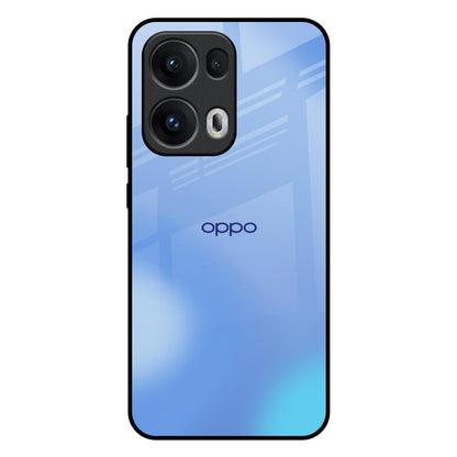 Vibrant Blue Texture Oppo Reno13 Pro 5G Glass Back Cover Online