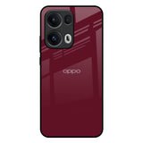 Classic Burgundy Oppo Reno13 Pro 5G Glass Back Cover Online