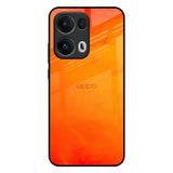 Tangy Orange Oppo Reno13 Pro 5G Glass Back Cover Online