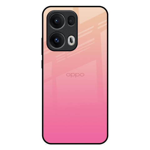 Pastel Pink Gradient Oppo Reno13 Pro 5G Glass Back Cover Online