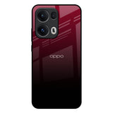 Wine Red Oppo Reno13 Pro 5G Glass Back Cover Online