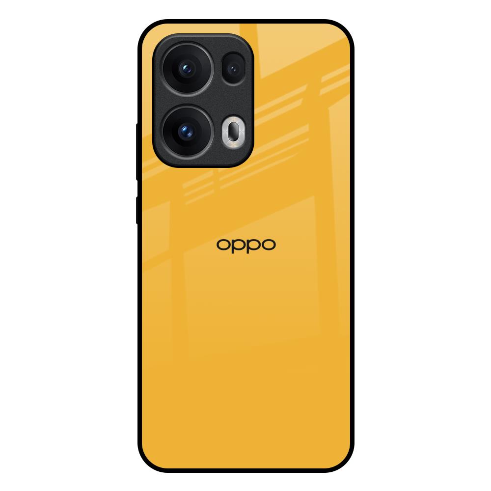 Fluorescent Yellow Oppo Reno13 Pro 5G Glass Back Cover Online