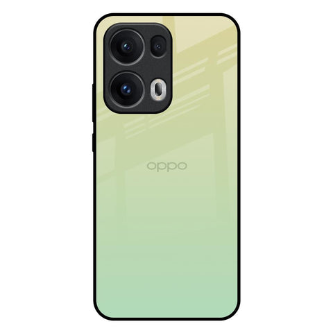Mint Green Gradient Oppo Reno13 Pro 5G Glass Back Cover Online
