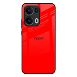 Blood Red Oppo Reno13 Pro 5G Glass Back Cover Online