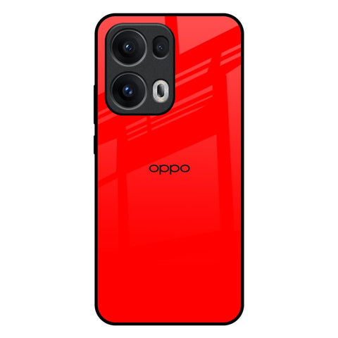 Blood Red Oppo Reno13 Pro 5G Glass Back Cover Online