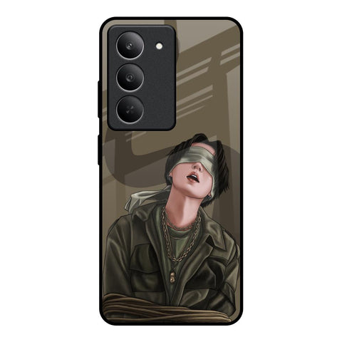 Blind Fold Realme 14x 5G Glass Back Cover Online