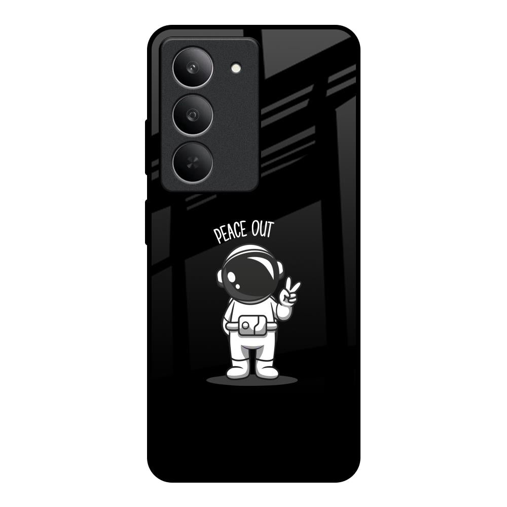 Peace Out Astro Realme 14x 5G Glass Back Cover Online