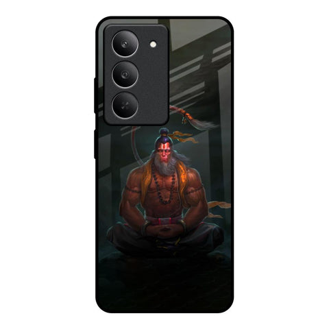 Lord Hanuman Animated Realme 14x 5G Glass Back Cover Online