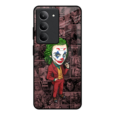 Joker Cartoon Realme 14x 5G Glass Back Cover Online