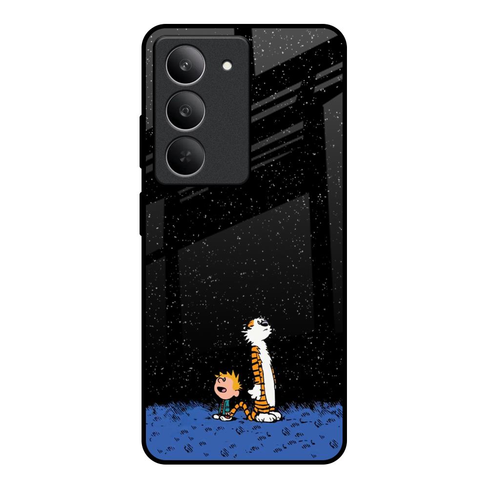 Night Sky Star Realme 14x 5G Glass Back Cover Online