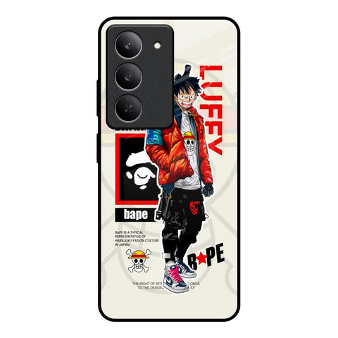 Bape Luffy Realme 14x 5G Glass Back Cover Online