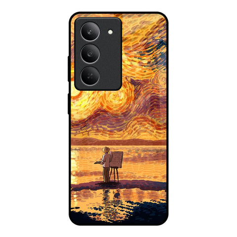 Sunset Vincent Realme 14x 5G Glass Back Cover Online