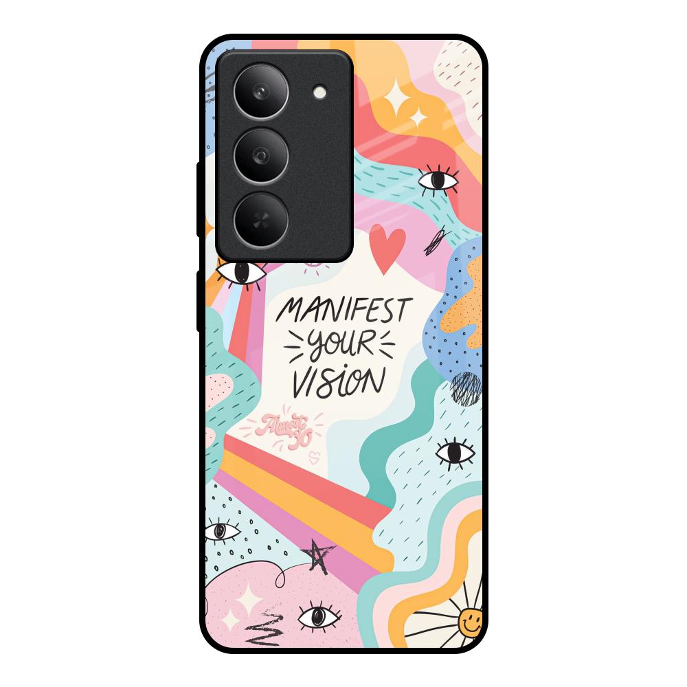 Vision Manifest Realme 14x 5G Glass Back Cover Online